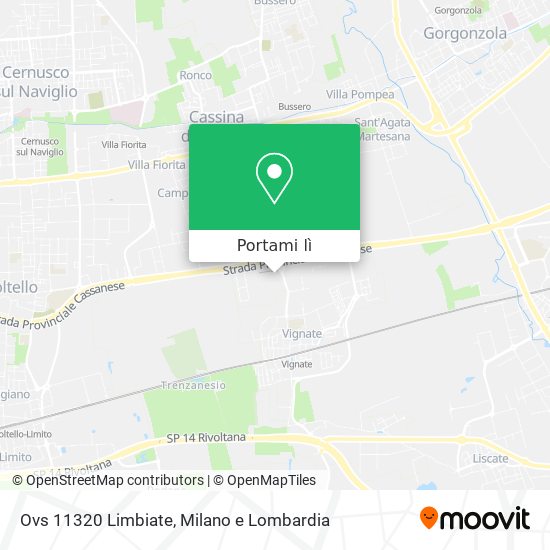 Mappa Ovs 11320 Limbiate