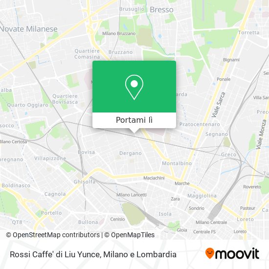 Mappa Rossi Caffe' di Liu Yunce