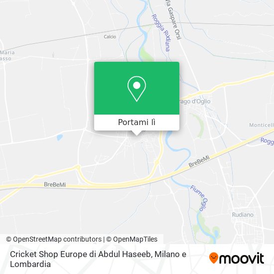 Mappa Cricket Shop Europe di Abdul Haseeb