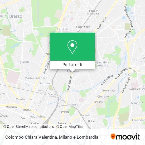 Mappa Colombo Chiara Valentina