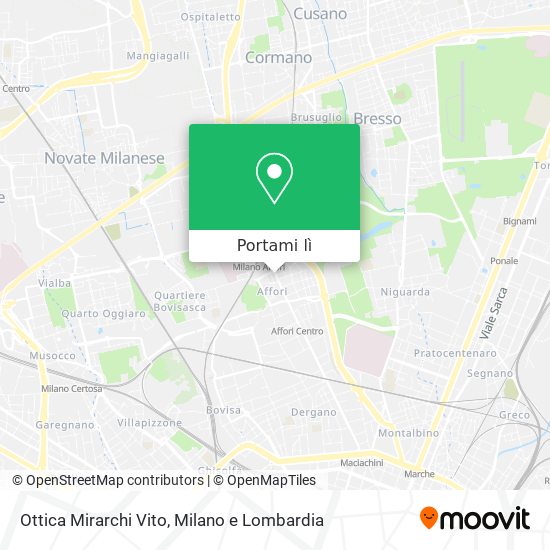 Mappa Ottica Mirarchi Vito