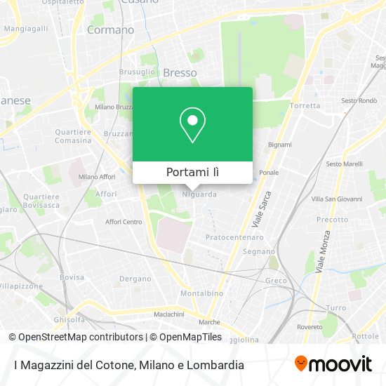 Mappa I Magazzini del Cotone