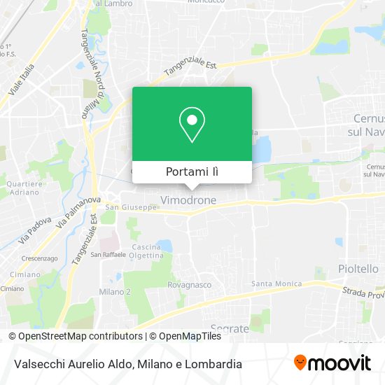 Mappa Valsecchi Aurelio Aldo