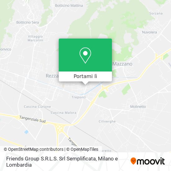 Mappa Friends Group S.R.L.S. Srl Semplificata