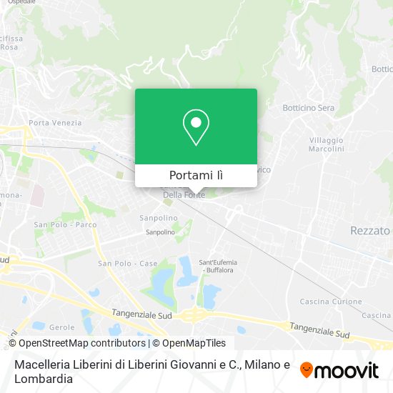 Mappa Macelleria Liberini di Liberini Giovanni e C.