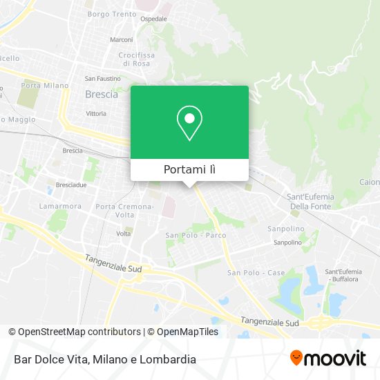 Mappa Bar Dolce Vita