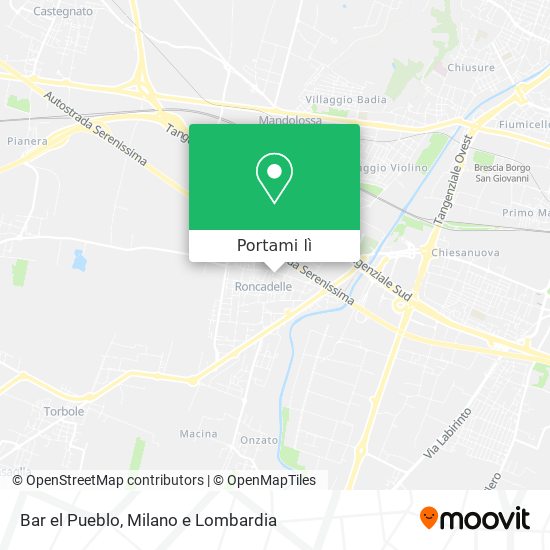 Mappa Bar el Pueblo