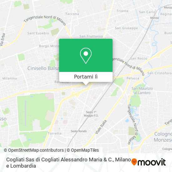 Mappa Cogliati Sas di Cogliati Alessandro Maria & C.