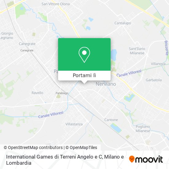 Mappa International Games di Terreni Angelo e C