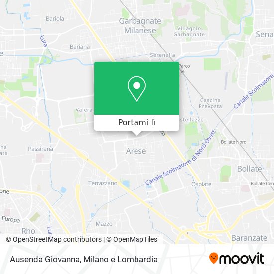 Mappa Ausenda Giovanna