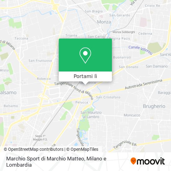 Mappa Marchio Sport di Marchio Matteo