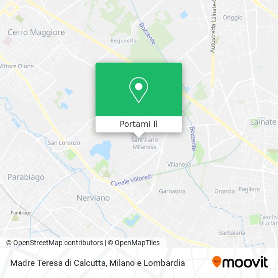 Mappa Madre Teresa di Calcutta