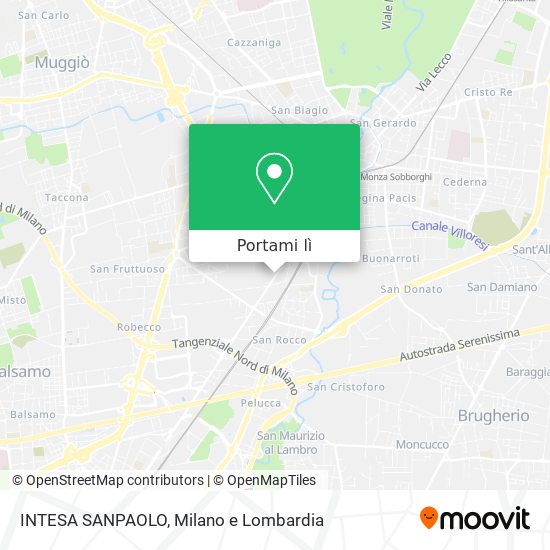 Mappa INTESA SANPAOLO