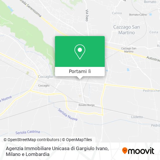 Mappa Agenzia Immobiliare Unicasa di Gargiulo Ivano