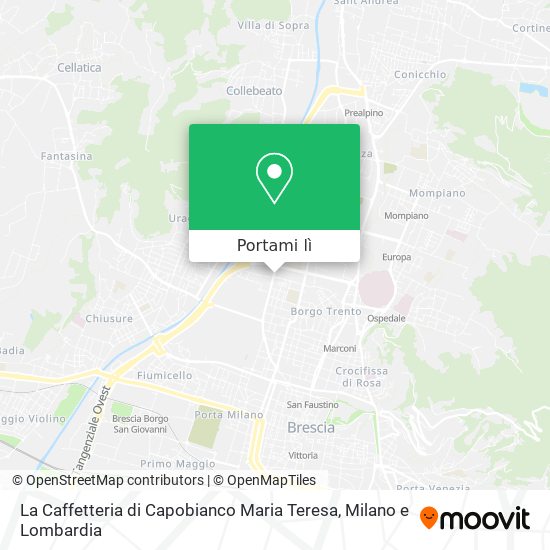 Mappa La Caffetteria di Capobianco Maria Teresa