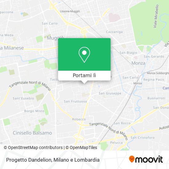 Mappa Progetto Dandelion