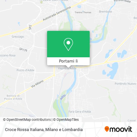 Mappa Croce Rossa Italiana