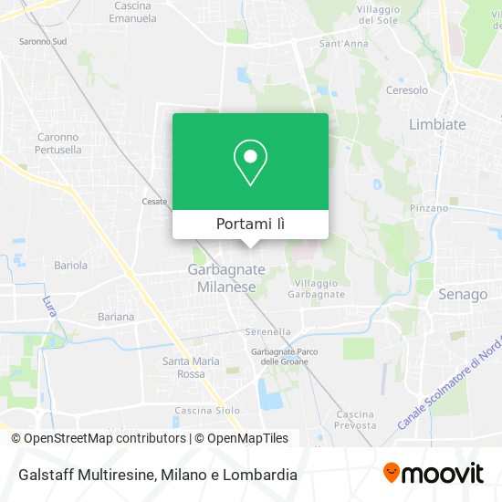 Mappa Galstaff Multiresine