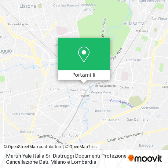 Mappa Martin Yale Italia Srl Distruggi Documenti Protezione Cancellazione Dati