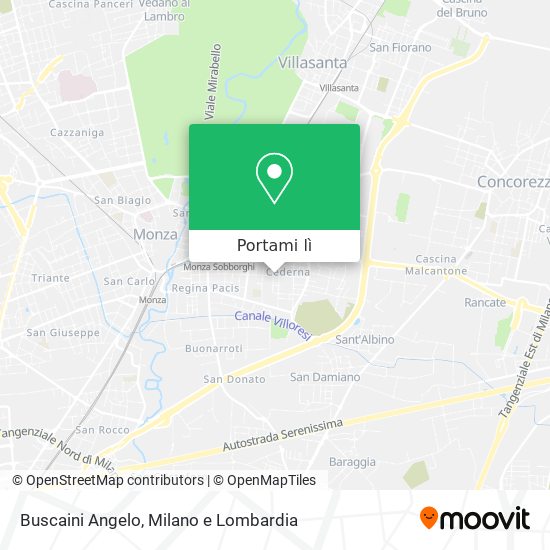 Mappa Buscaini Angelo