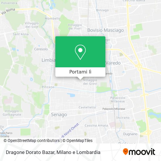 Mappa Dragone Dorato Bazar