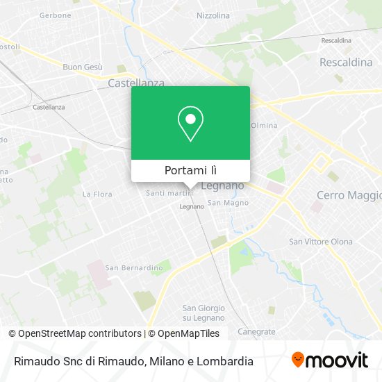 Mappa Rimaudo Snc di Rimaudo