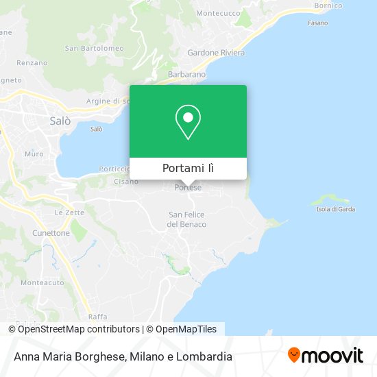 Mappa Anna Maria Borghese