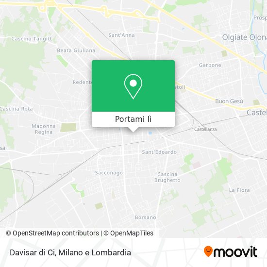 Mappa Davisar di Ci