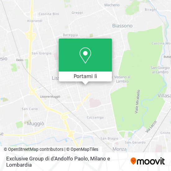 Mappa Exclusive Group di d'Andolfo Paolo