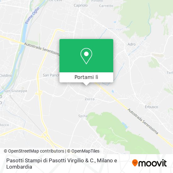 Mappa Pasotti Stampi di Pasotti Virgilio & C.