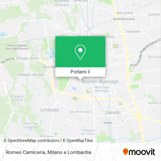Mappa Romeo Camiceria