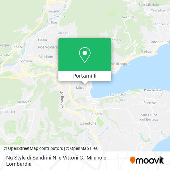 Mappa Ng Style di Sandrini N. e Vittoni G.