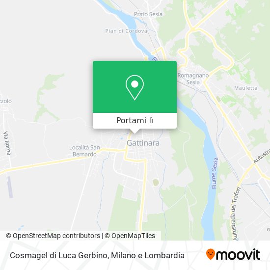 Mappa Cosmagel di Luca Gerbino