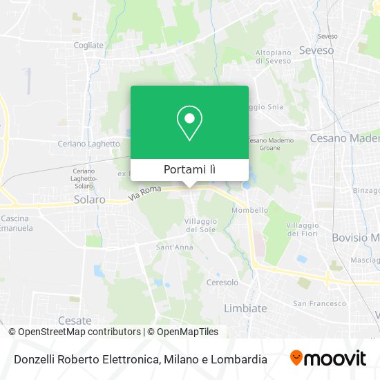 Mappa Donzelli Roberto Elettronica