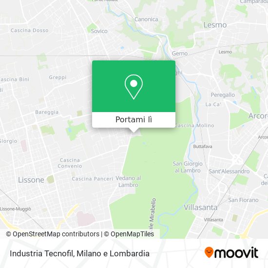 Mappa Industria Tecnofil