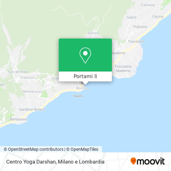 Mappa Centro Yoga Darshan