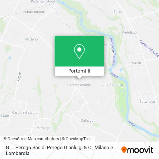 Mappa G.L. Perego Sas di Perego Gianluigi & C.