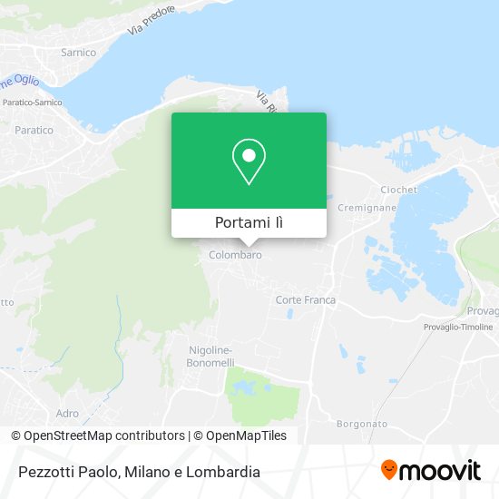 Mappa Pezzotti Paolo