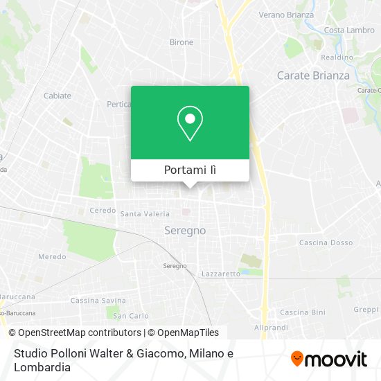 Mappa Studio Polloni Walter & Giacomo