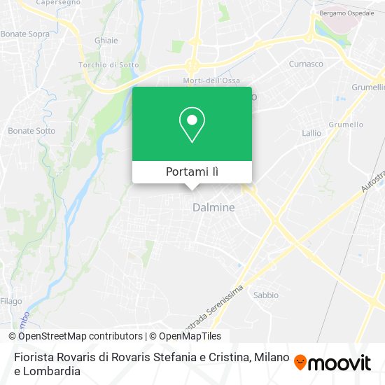 Mappa Fiorista Rovaris di Rovaris Stefania e Cristina