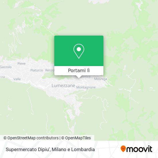 Mappa Supermercato Dipiu'