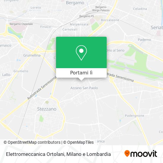 Mappa Elettromeccanica Ortolani