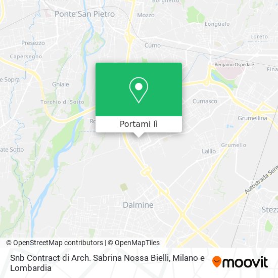 Mappa Snb Contract di Arch. Sabrina Nossa Bielli