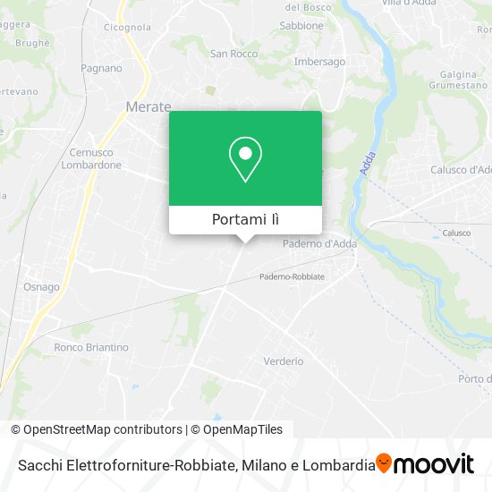 Mappa Sacchi Elettroforniture-Robbiate