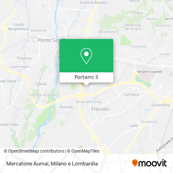 Mappa Mercatone Aumai
