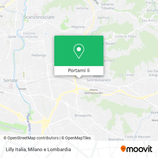 Mappa Lilly Italia