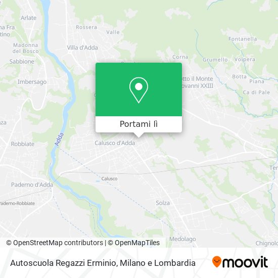 Mappa Autoscuola Regazzi Erminio