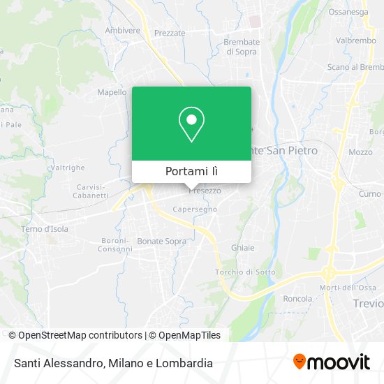 Mappa Santi Alessandro