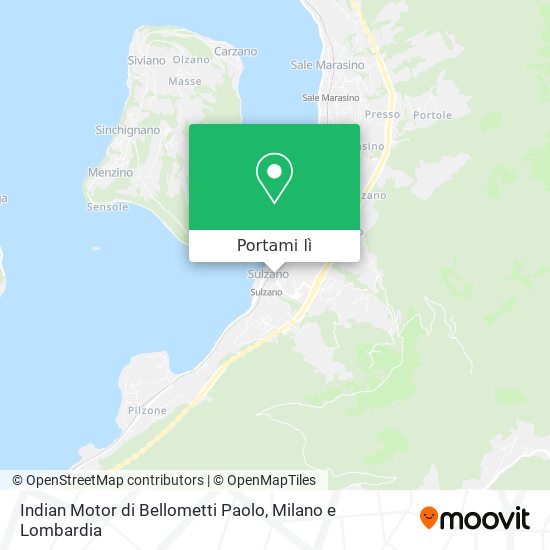 Mappa Indian Motor di Bellometti Paolo