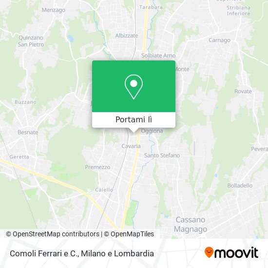 Mappa Comoli Ferrari e C.
